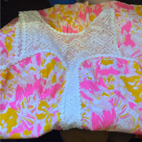 Lilly Pulitzer Sofia Shift Dress in Oh La La size 4 - Picture 6 of 8